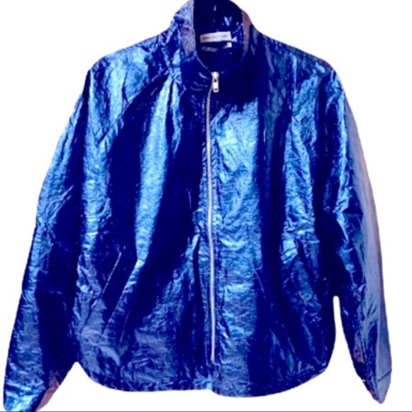 Urban Outfitters Shimmery blue Jacket - Picture 2 of 10
